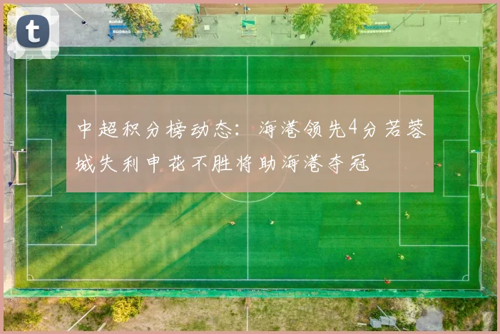 中超积分榜动态：海港领先4分若蓉城失利申花不胜将助海港夺冠